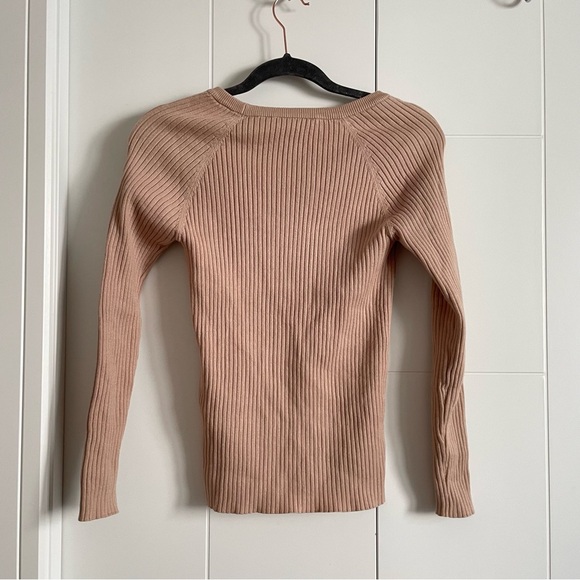 3/$45 Scoopneck Ribbed Sweater - Picture 3 of 3